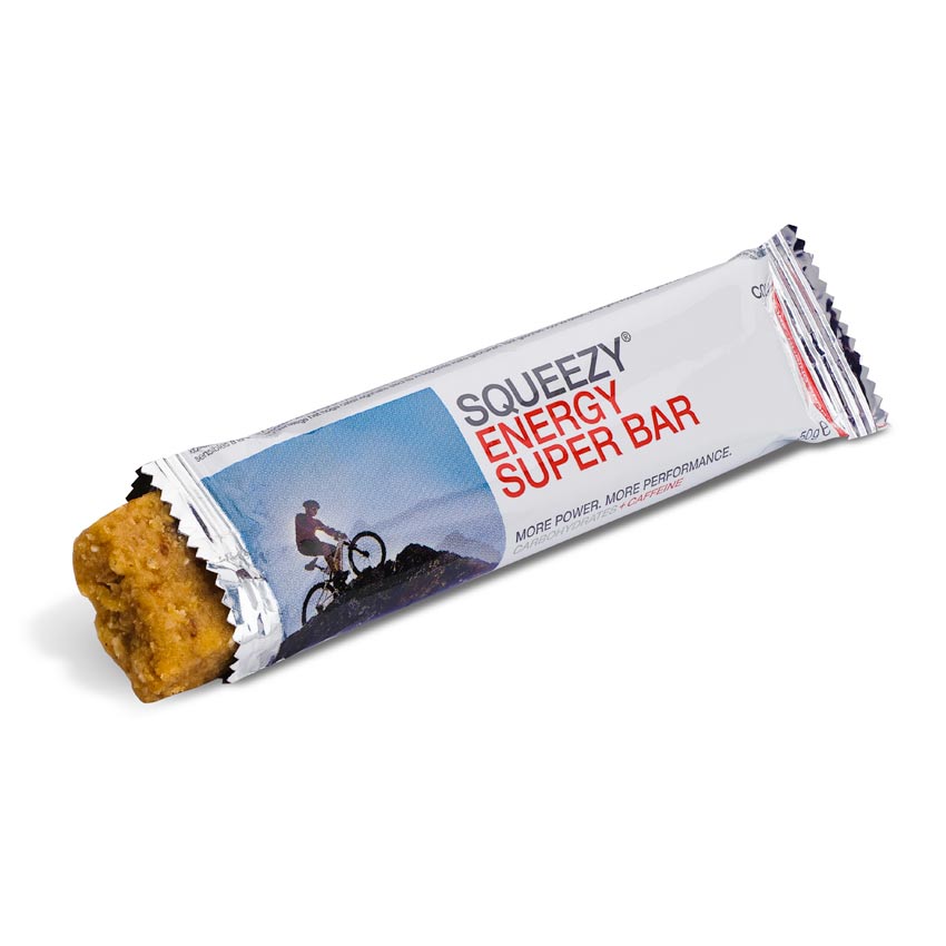 Squeezy super energy bar koffein